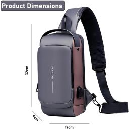 Grey Men & Women Sling Bag Grey Men Sling Bag-image-23