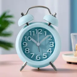 Analog Blue Clock-6