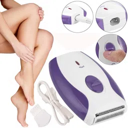 KEE MY Professional Hair Removal Shaver,Full Body Groomer For Women & Adults AA Cordless Epilator-image-37