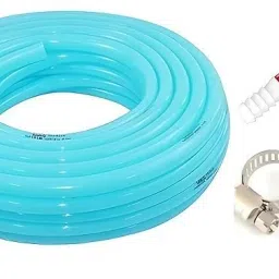 Flexible Long Garden Water Pipe/PVC Pipe/Garden Outdoors Pipes with Hose Connector (5 Meter) Double layered Hose Pipe-image-1