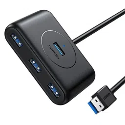 Ugreen 4 Port USB Hub 3.0 Data Hub with 3ft Portable Extension Cable-18