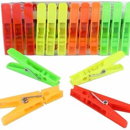 Choth Chimti Pack of 24 Plastic Cloth Clips-24