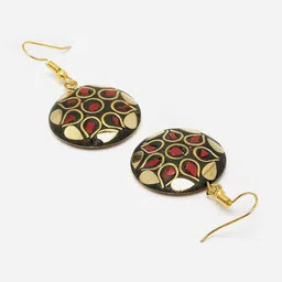 Shining Diva Gold-Plated Artificial Beads Jewellery Set image 5