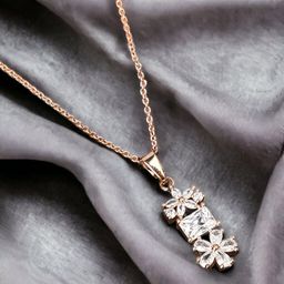 DressBerry Rose Gold-Plated Pendant & Chain-image-48