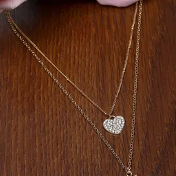 KARATCART Gold-Plated Layered Chain-6