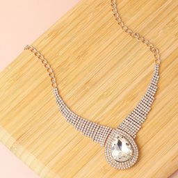 SOHI Women Silver-Plated Necklace-37