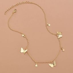 Pinapes Women Gold-Toned Gold-Plated Necklace-31