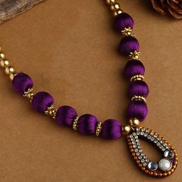AKSHARA Girls Gold-Plated Necklace-picture-17