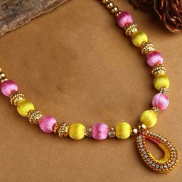 AKSHARA Girls Gold-Plated Necklace-image-36