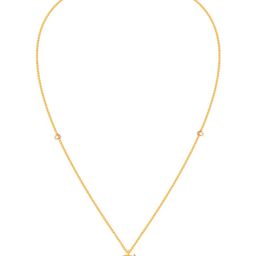 BHIMA 22K Hallmark 916 Purity Yellow GoldRound Stone Necklace-image-93