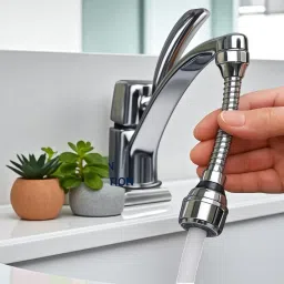 SG136 Turbo 360° Flexible Sprayer 2 Mode Tap Jet & Shower Kitchen Sink Cleaning Turbo 360° Flexible Sprayer 2 Mode Tap Jet & Shower Kitchen Sink Cleaning Spout Faucet-17