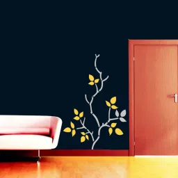 Wall Stencils (Size :- 16 X 24 Inch) PATTERN- New-Pk-of-2-40228 Paintings Home Wall Decor Stencil-19