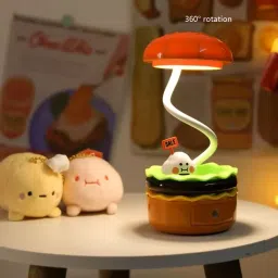 Burger Shaped study lamp Fun table lamp , lamp light this table lamp for study Study Lamp-10