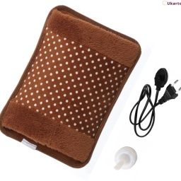 Electric Hot Water Bag with Heating Pad For Joints, Periods Pain Relief Warm Bag Electrical 1 L Hot Water Bag-image-79
