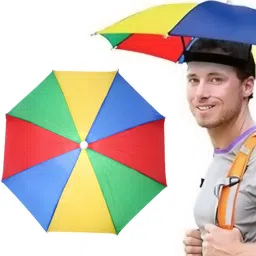 Men's & Women's Cap Headwear Umbrella Hat for Outdoor Sun Rain Protection Umbrella-26