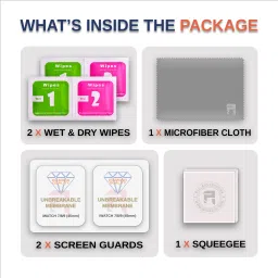 PROACCS Edge To Edge Screen Guard for APPLE WATCH SERIES 7 / 8 / 9 (45MM) image 5