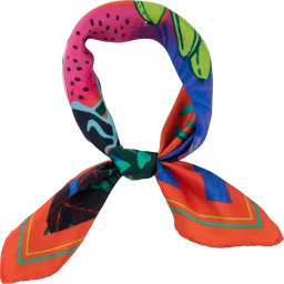Printed Silk Men Multicolor Fancy Scarf-image-52