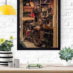 Gallery99 Multicolored Garage Art Print Framed Wall Art-image-18