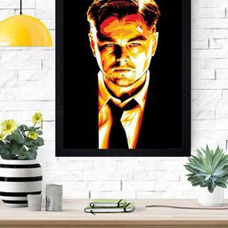 Gallery99 Multicolored Leonardo Dicaprio Art Print Framed Wall Art-62