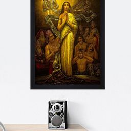 Gallery99 Multicolored Draupadi Haran Framed Wall Art-image-3
