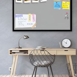 ArtzFolio Black Wood Bulletin Board With Sticky Notes-image-58