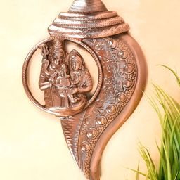 apka mart Copper Coloured Lord Ganesh Wall Hanging-picture-20
