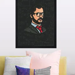 Gallery99 Multicoloured Money Heist Paper Framed Wall Art-53