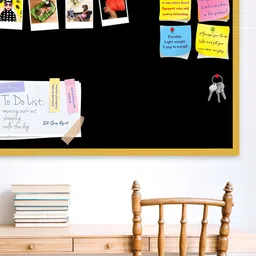 ArtzFolio Grey Family Coloured Wooden Bulletin Board With Push Pin & Sticky Notes-image-44