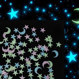 JENNA Blue & Green Printed Wall Sticker-26