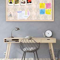 ArtzFolio Printed Wooden Bulletin Board With Sticky Notes-0