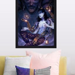 Gallery99 Multi Kansa & Krishan Texture Paper Framed Wall Art-image-98