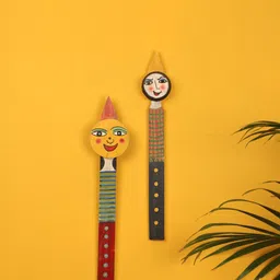 AAKRITI ART CREATIONS Red & Blue Dumbledore & Harry Wall Decor-image-30