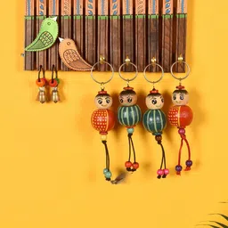 AAKRITI ART CREATIONS Brown Key Chains-image-48