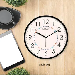 RANDOM Black & White Printed Analogue Wall Clock image 5