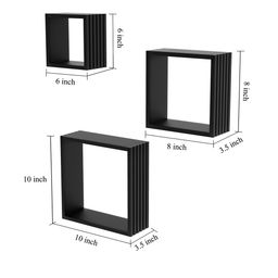 Home Sparkle Set Of 3 3D Design Wall Shelf image 5