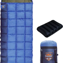 -10 Degree Envelope Shape Sleeping Bag 6 Ft | 2.5 Kg Sleeping Bag-image-35