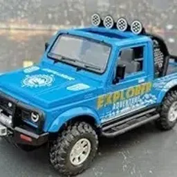 Explorer Adventure 4x4 Ranger Jeep with Stepney Tires Pull Back Action Toy-37