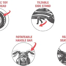 centy Rugged with Pull back Action and Side Stand image 4