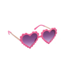 Spiky Kids Lens & Oval Sunglasses with UV Protected Lens- W2950_PINK_VIO-71
