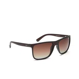 IRUS by IDEE Men Rectangle Sunglasses with UV Protected Lens IRS1266C2PSG-3