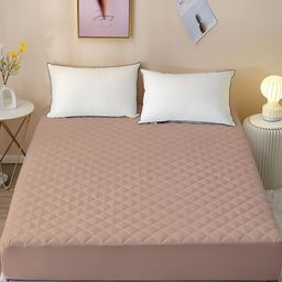 Comfowell Beige Polyester Water Resistant Mattress Protector-image-60