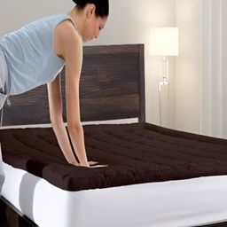 Comfowell Brown Cotton Water Resistant Fitted Mattress Protector-image-92