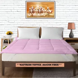 Comfowell Pink Cotton King Size Water Resistant Mattress Protector-image-5