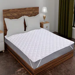 AVI White Double Size Waterproof Mattress Protector-image-23