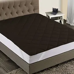 Comfowell Brown Water Resistant Queen Mattress Protector-image-16