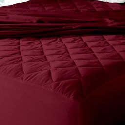 Comfowell Maroon Water Resistant Mattress Protector-picture-14