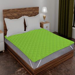 AVI Unisex Green Single Size Waterproof Mattress Protector-image-94