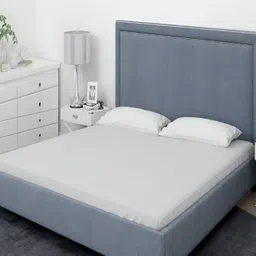RF RELAXFEEL White Cotton Water Resistant Fitted King Size Mattress Protector-image-80
