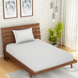 SPACES White Dust Mite Barrier Single Bed Mattress Protector-33