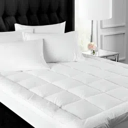 Comfowell White Cotton Water Resistant Queen Size Mattress Protector-image-18